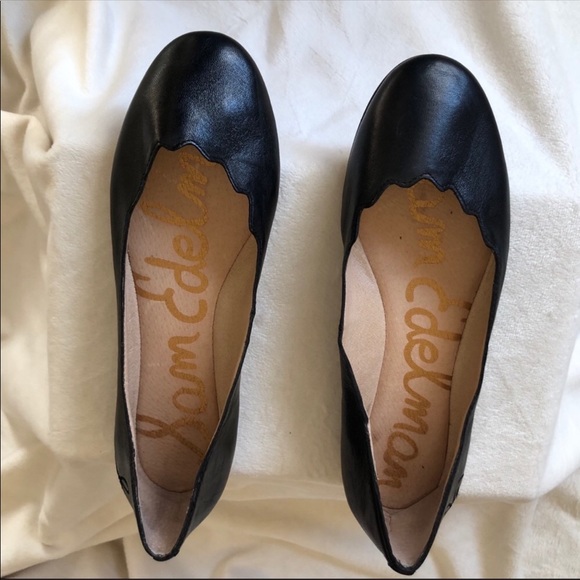 Sam Edelman Shoes - Sam Edelman Felicia size 7 Black Leather Flats